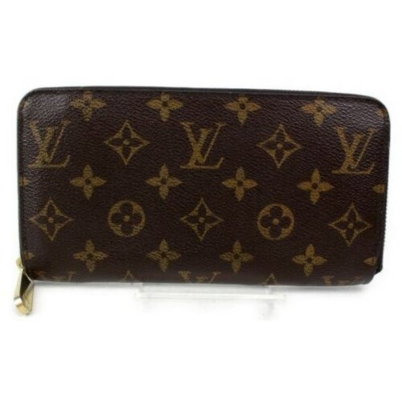 100% Auth Louis Vuitton Monogram Zippy Wallet - Picture 1 of 9